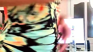 Big boob brunette masturbates on webcam