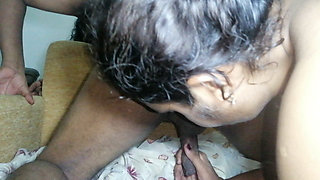 The Real Neighbor Aunty Stepfather's Bath Did This to Me at Home