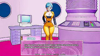 Interdimensional Desire - Playing With Vegetas Wife Bulmas Fat Ass With Car Toon