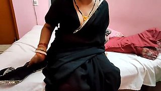 Bhabhi Smoking and Sharing Honeymoon Secrets - Deep Throat Blowjob in Hindi