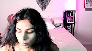 Close up teen foot worship
