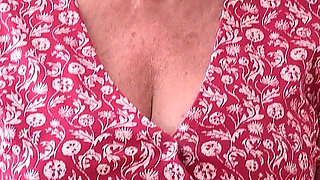Auntjudys - Your Busty Mature Stepmom Mrs. Amy Goodhead Catches You with Porn