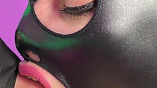 Dirty Sock Jerk off Instructions with Sniffing Mistress Irena Mur's Breath