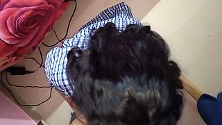 Shraddha Pandey Horny Indian Schoolgirl Fucks Neighbor Doggy Style at Home