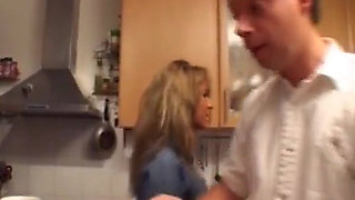She Is a German Lady in Wihite Stocking Who Got Her Ass Licked