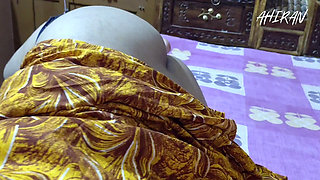 INDIAN VILLAGE DESI HOT GIRL ASS REVIEW AND FORPLAY WITH HER BOYFRIEND IN BEDROOM. HUGE ASS VIEW.