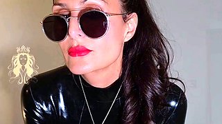 GoddessSultanaAisha - German Preach For My Catsuit Worship
