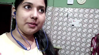 Indian Desi Girl enjoy big dildo while she is Horny