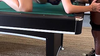 Auhneesh Nicole Gets Fucked On The Pool Table