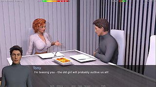 Interactive 3D cartoon adventure for adults
