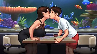 Summertime Saga Hentai: Busty Stepmom Fucked Hard by Big Dick After Date