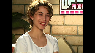 A Beautiful Girl with a Sweet Tight Pussy Fucked Hard by a Big Cock