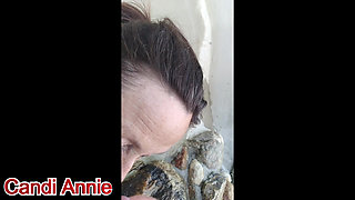 Cum Loving Candi Annie Swallow a Load of in a Hot Tub