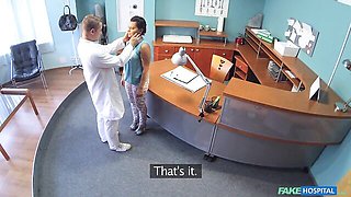 Gorgeous office fuck on the table with a long-legged Grace