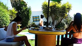 Spanish Pegging And Foot Fetish - Ladies Ghalia And Isis