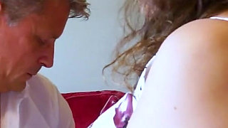 AGEDLOVE - Busty mature rides her man's big dick