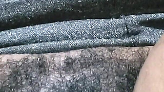 A Woman with Hairy Pussy in Her Secretary Outfit