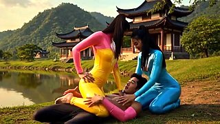 AI Asian Girls in Latex Femdom Asian Femdom