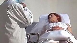 LFAP - French hairy mature bride ass pounded and fist fucked at the doctor