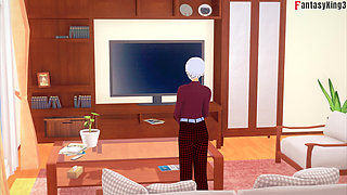 Hot Teacher Rossweisse Invites Me to Her House to Fuck