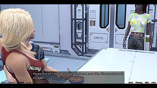 Stranded in Space - Motorboating the Blonde Virgin