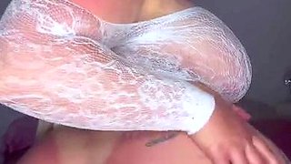 Blonde emo amateur solo masturbation