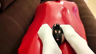 CastFantasyStudio - Chastity Teasing And Breath Play In A