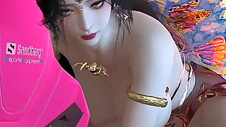 Streamer Bigboob Temptress of the Cyber Realm - 3D Animation Hentai