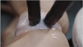 Clemence Audiard In Insatiable Girl Fucked By Giant Monster Cock With Double Penetration And Multiple Creampies