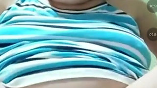 She taking a bath this night .she told me make a video call sex coz she miss my dick