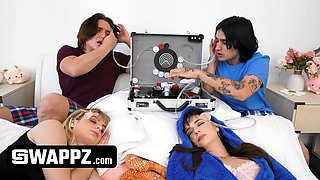 Lana Smalls and Evie Christian Step Sis Fucked in Dream Hentai Parody