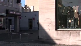 German amateur swinger MILF fucked hard by super horny dude