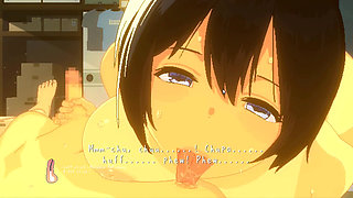 Hentai Game - Thick Busty Woman’s Summer Beach Sex Adventure