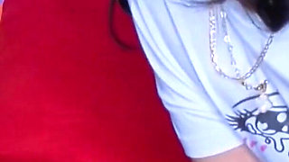 Giant Dildo Destroying Her Virgin Pussy