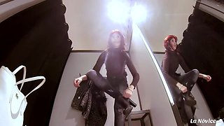 Kimber Delice: Intense POV Fuck & Cumshot from a Stunning French Ginger Novice