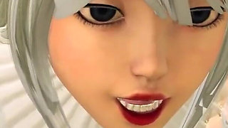 Hot sex! Horny beautiful fairy and gnome in the village