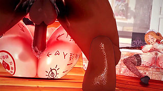 Sao - Asuna and Suguha Ultimate Hardcore BBC Sex - Squirting & Creampied - 3D Hentai Animations