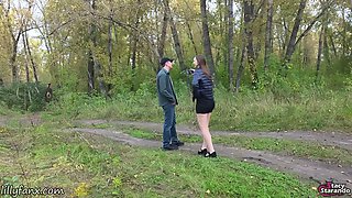 Social Experiment XXX: Random Guy Licks My Pussy Outdoors