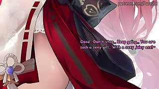Special feminization training with your girlfriend Yae Miko (Femdom JOI)