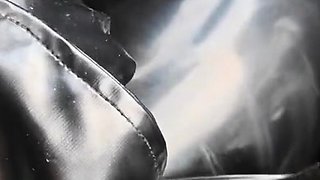 Amateur cutie plugs her ass and masturbates