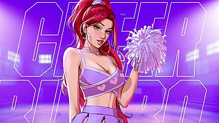 ASMR RP   Ditzy Cheerleader Worships Your Cock & Balls