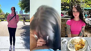 Clara A Beautiful French Girl Performs Her First Ever