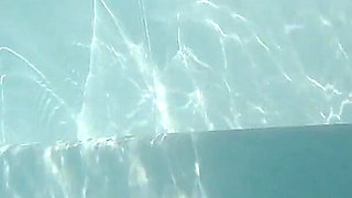 Holiday Threesome in the Pool