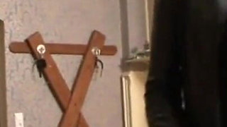 Masked guy penis humiliating