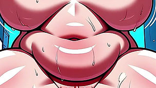 Huge Tit Matures Stuffing Massive Dildo in Pussy