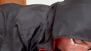 My Stepsister's Slut Plays with Her Piercing While She Is Sucking My Huge Cock so I Decide to Give Her a Hard Fuck