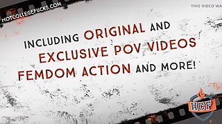 Brittany's College Blowjob - Big Tits Blonde Fucks Jensen's Huge Cock