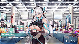 Hentai Game - Married Woman Cosplays Her Vtuber at Event & Has Sex - V-Lover