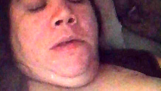 A hot masturbation