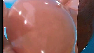 Fat Ass Fortnite Slut Getting Her Tight Oiled up Pussy Fucked